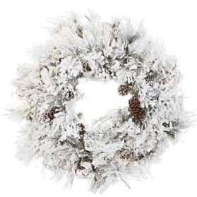 Frosted wreath 